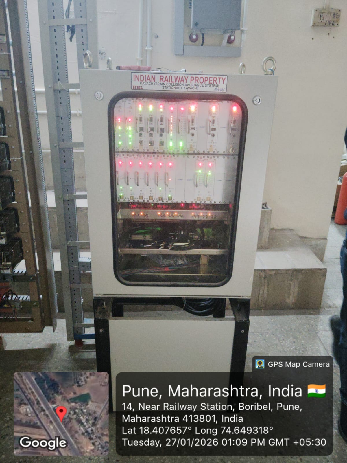 Kavach Stationary Unit